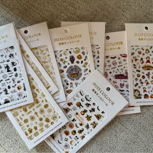 Miss Colour Halloween Nail Art Stickers Sets